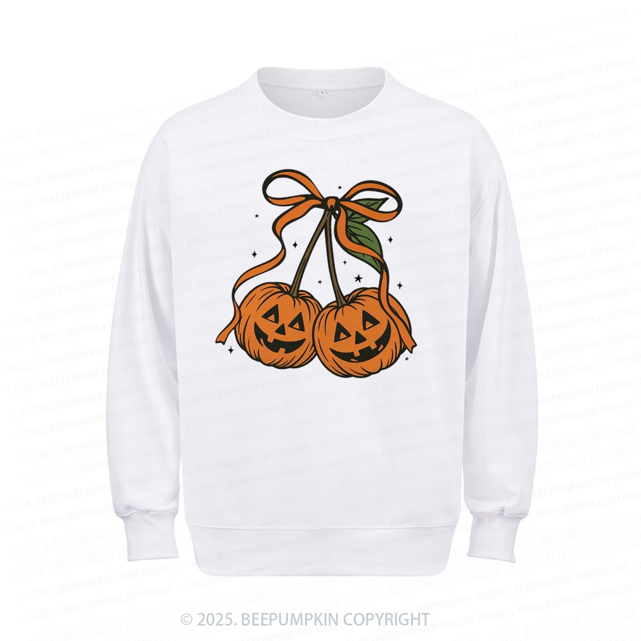 Pumpkin Face Halloween Sweatshirt Beepumpkin
