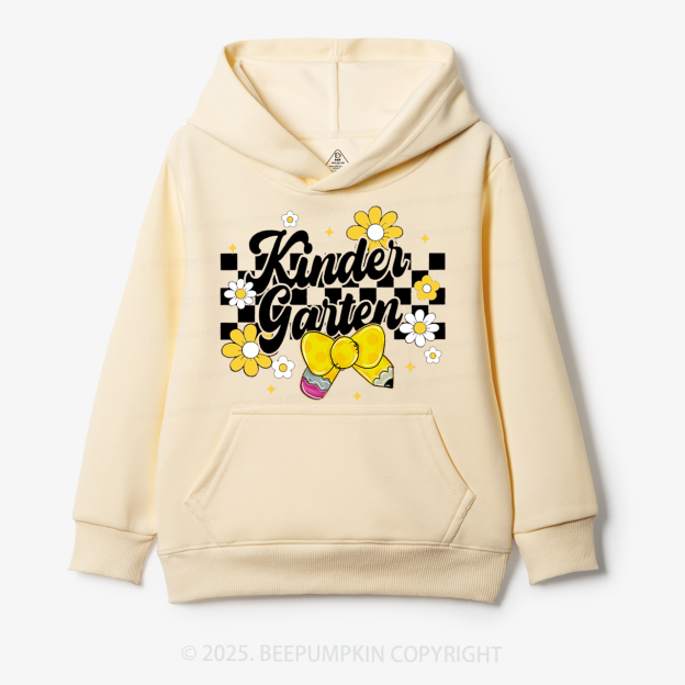 Personalized Golden Glow Of Grade Kid's Hoodies Beepumpkin