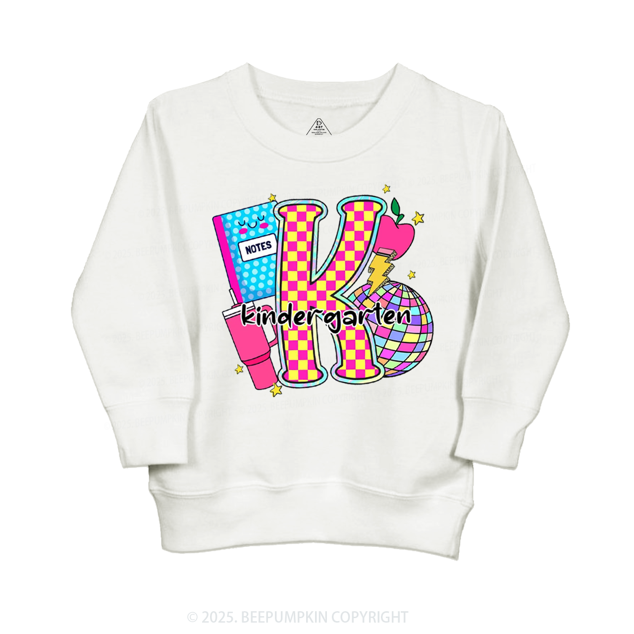 Personalized Grade Glow Collection Kid's Sweatshirt