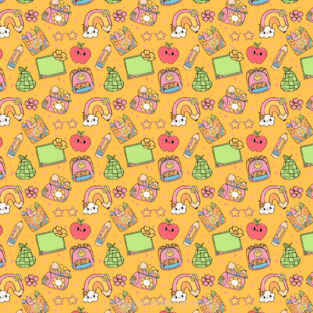 Rainbow Classroom All Over Print Kids Dress