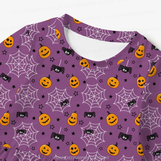 Little Spooks All Over Print Kids Dress