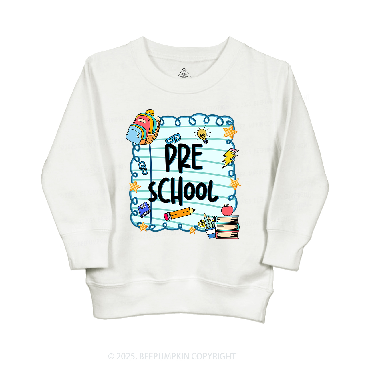 Personalized School Essentials Series Kid's Sweatshirt