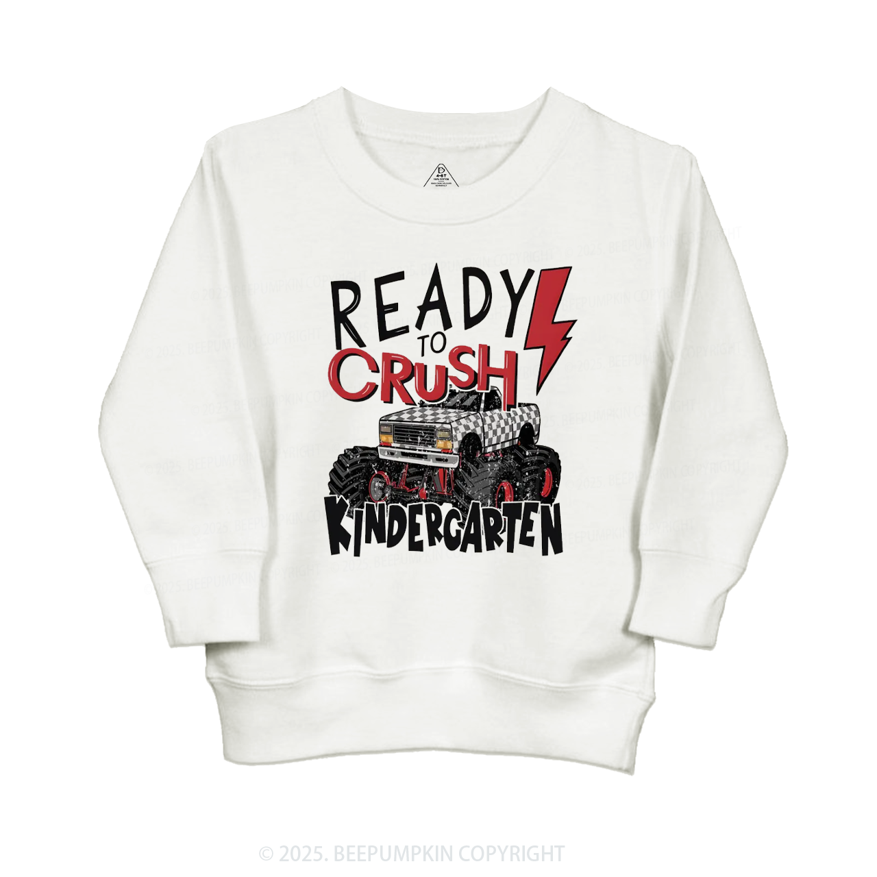 Personalized Ready To Crush Grade Kid's Sweatshirt