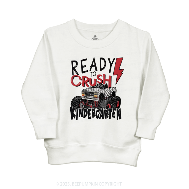 Personalized Ready To Crush Grade Kid's Sweatshirt