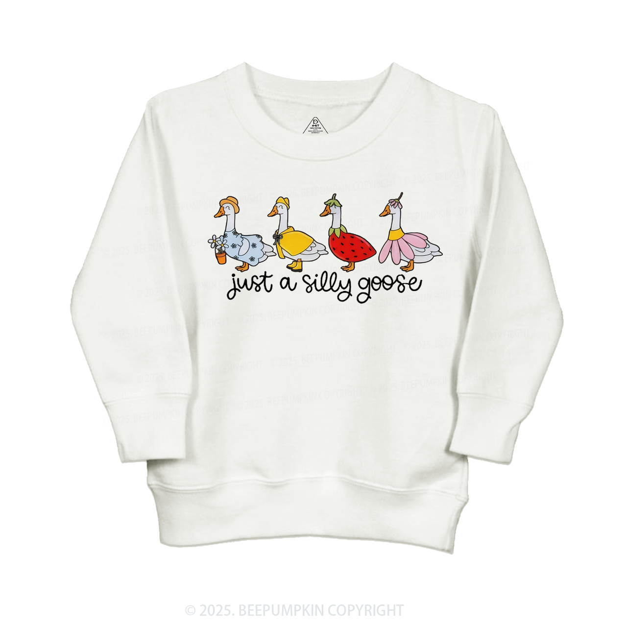 Just A Silly Goose Kid's Sweatshirt