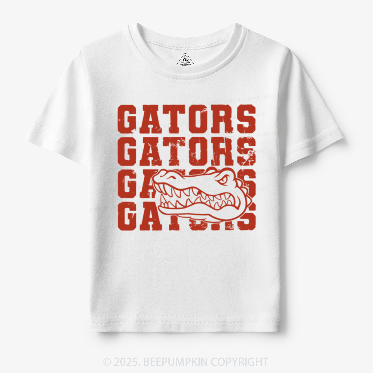 Personalized Gators Mascot Toddler&Kid's Tees Beepumpkin