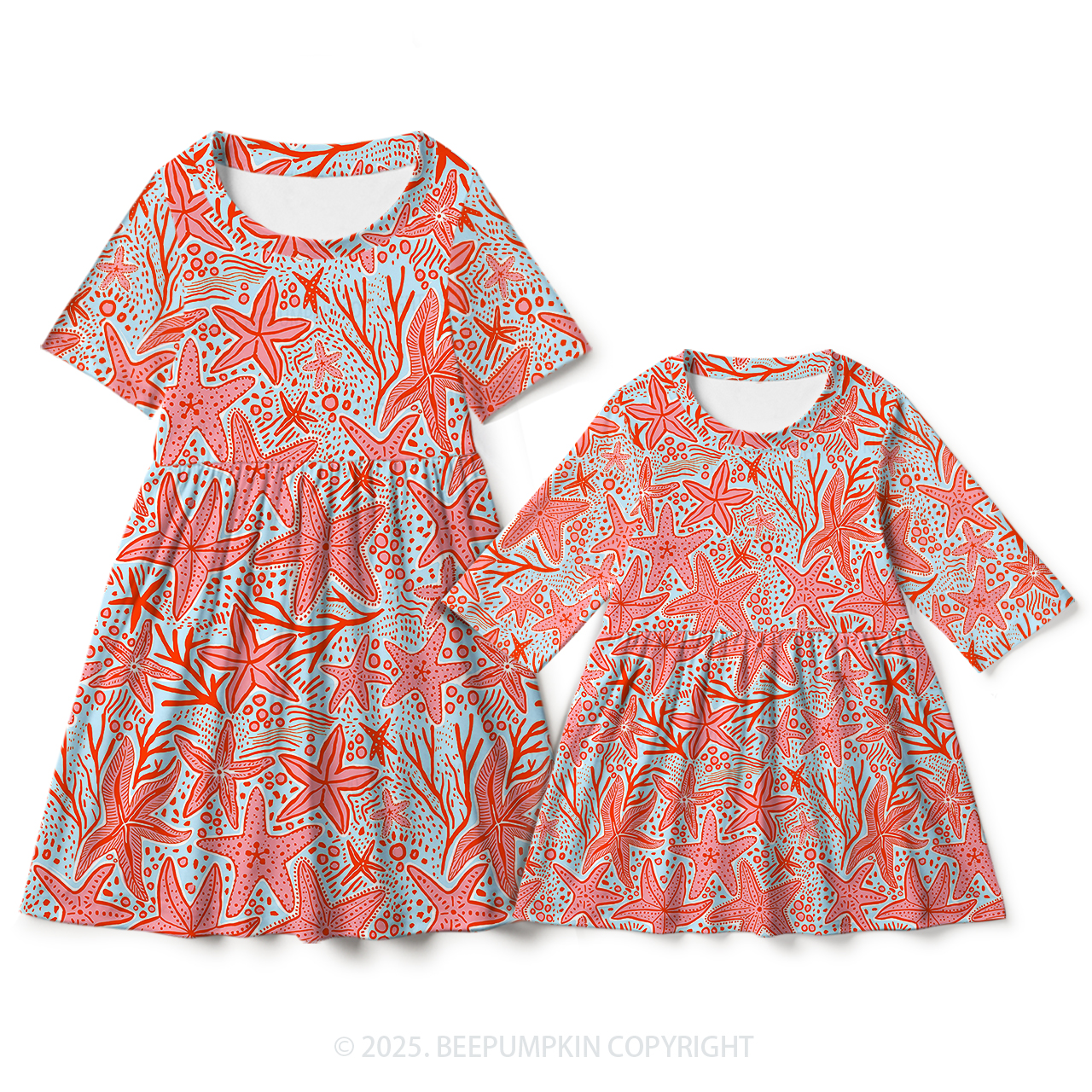 Sea World Mom&Me Matching All Over Print Dress