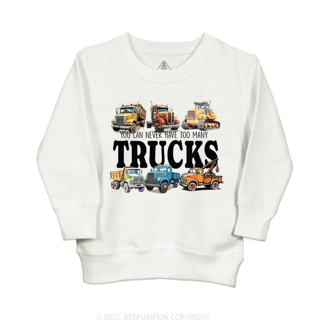 Trucks Kid's Sweatshirt