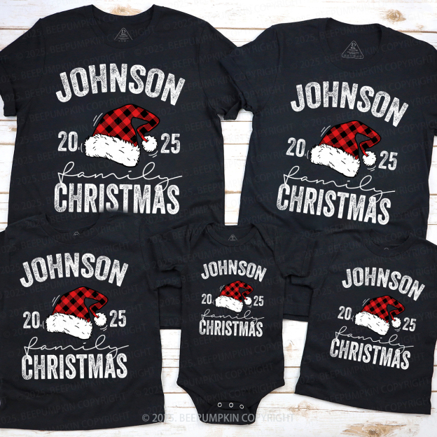 2024 Personalized Custom Christmas Family Shirts