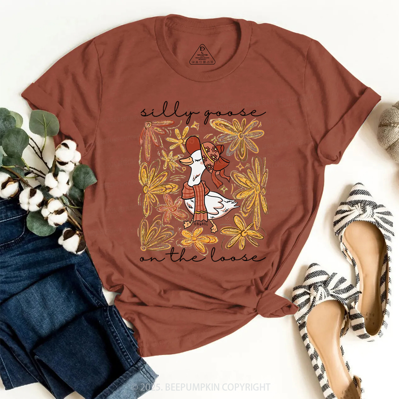 Silly Goose On the Loose T-Shirts Beepumpkin