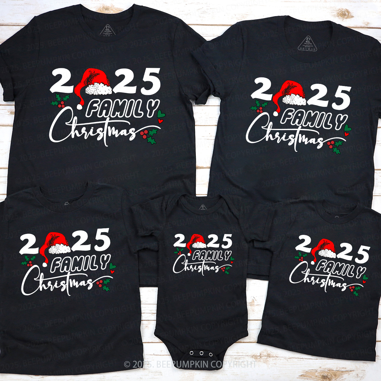 2025 Family Christmas Custom Matching Shirt