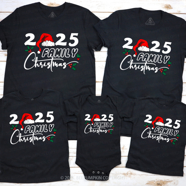 2025 Family Christmas Custom Matching Shirt