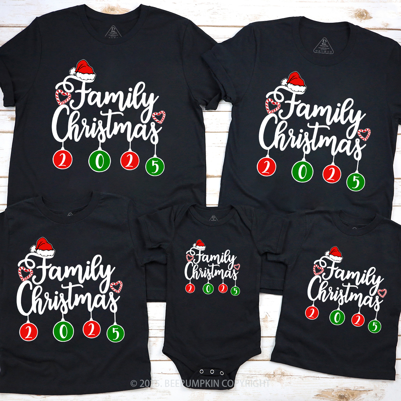 Family Christmas 2025 Lanterns Matching Shirts