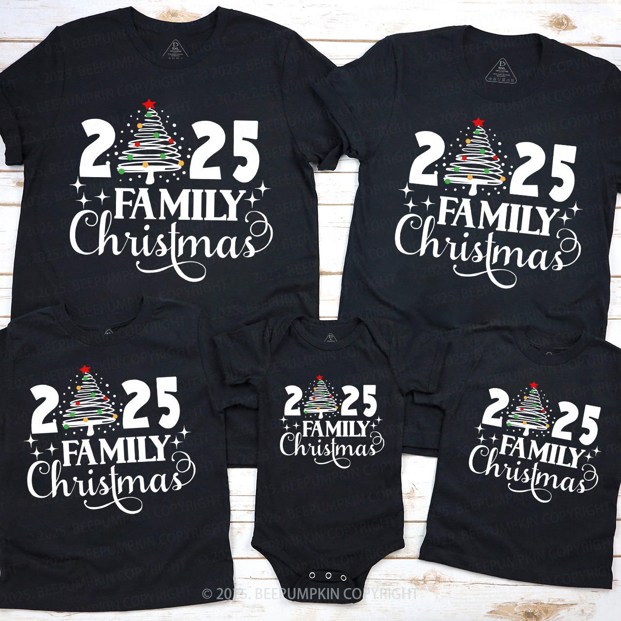 We Are Family Christmas 2025 Shirts Beepumpkin