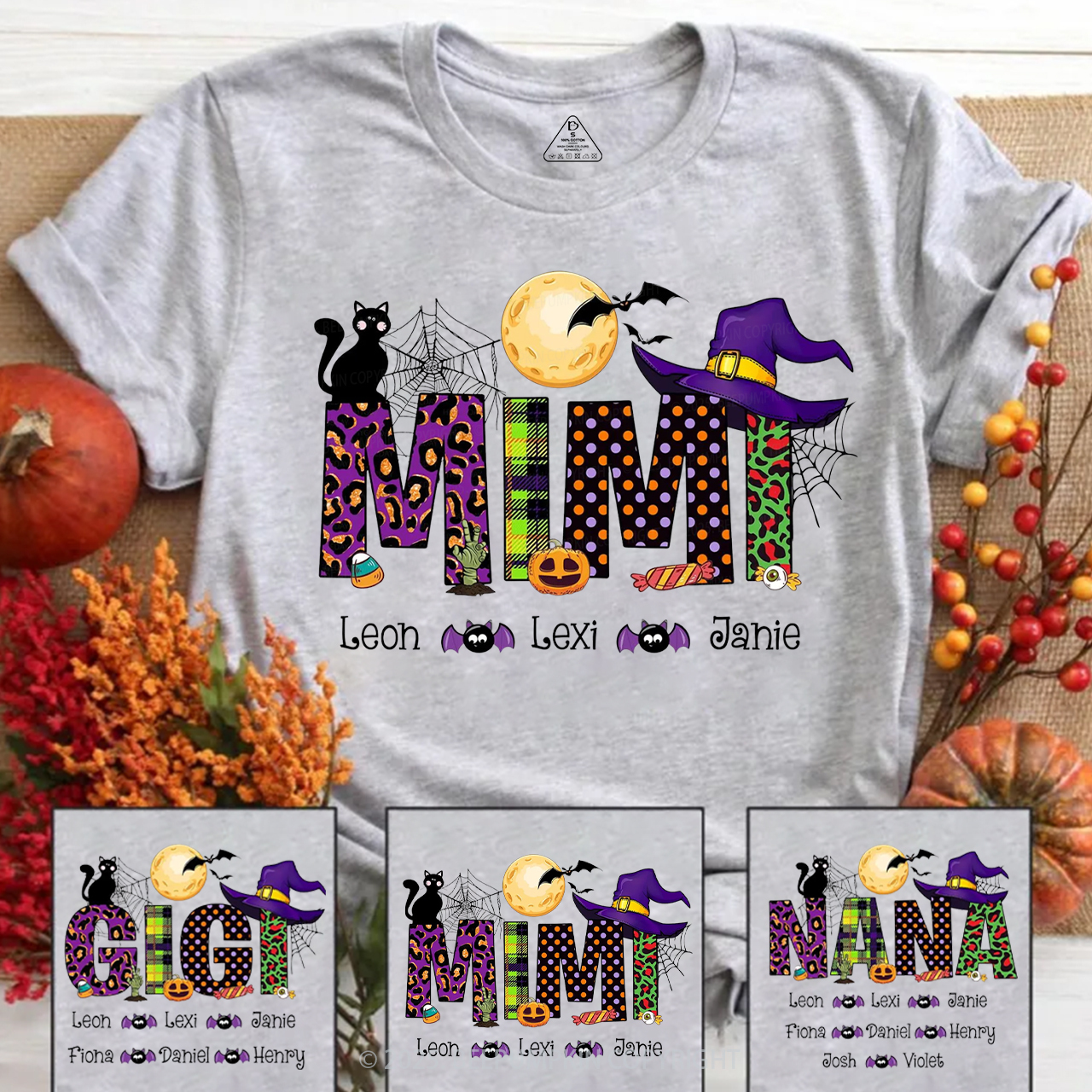 Personalized Mimi Halloween T-Shirts Beepumpkin