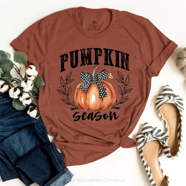 Fall Pumpkin T-Shirts Beepumpkin