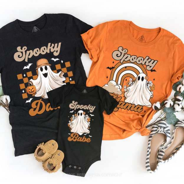 Personalized Spooky Halloween Family Matching Shirts