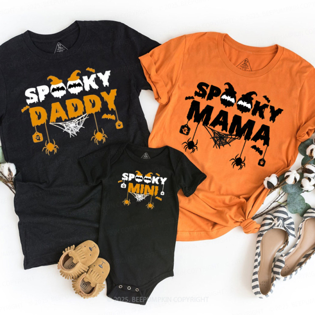 Personalized Spooky Halloween Family Matching Shirts