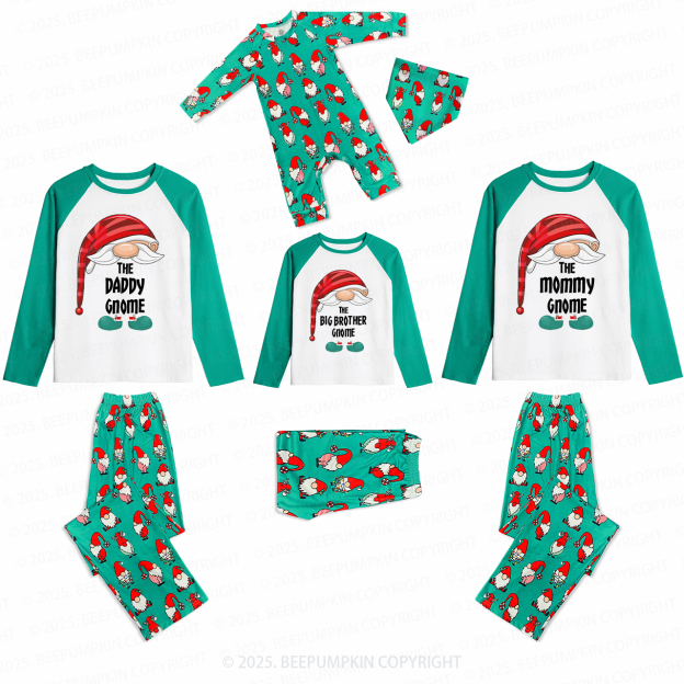 Gnome Family Matching Christmas Gnomes Pajamas Beepumpkin