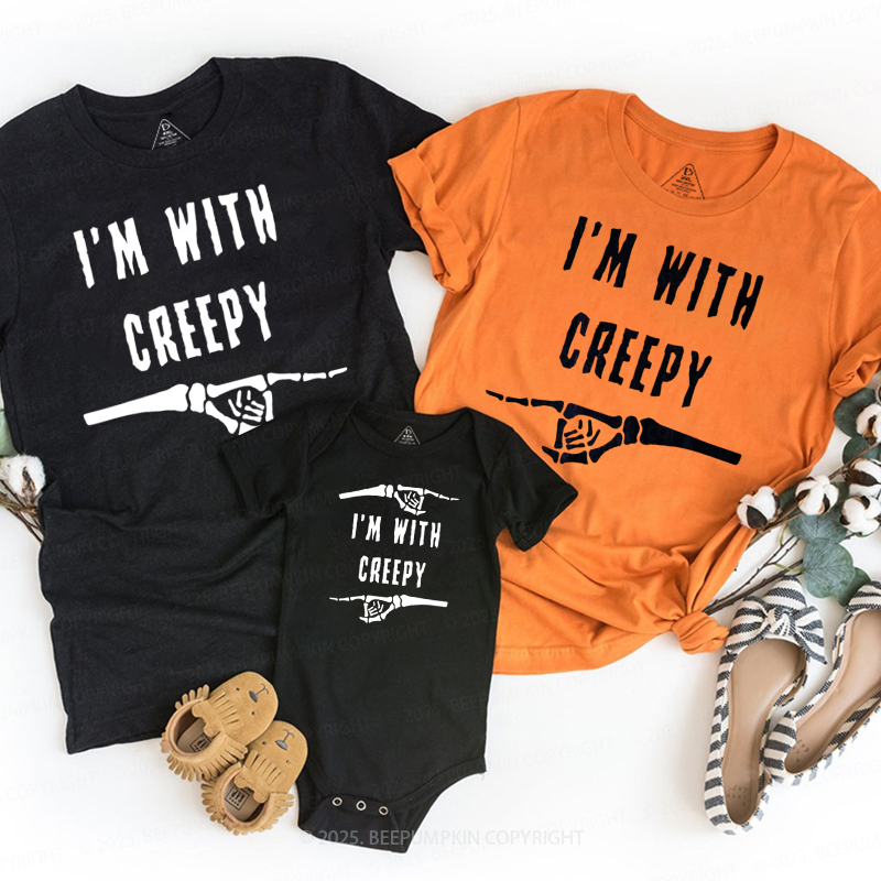 Personalized Creepy Crew Halloween Family Fun Matching Shirts