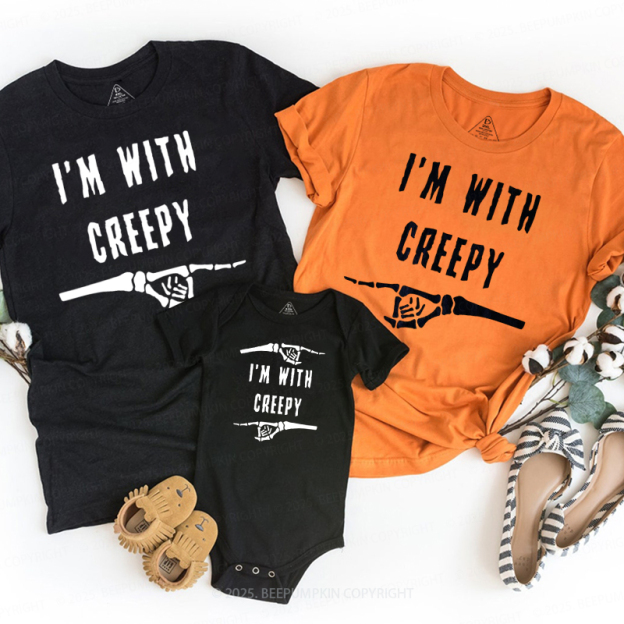 Personalized Creepy Crew Halloween Family Fun Matching Shirts