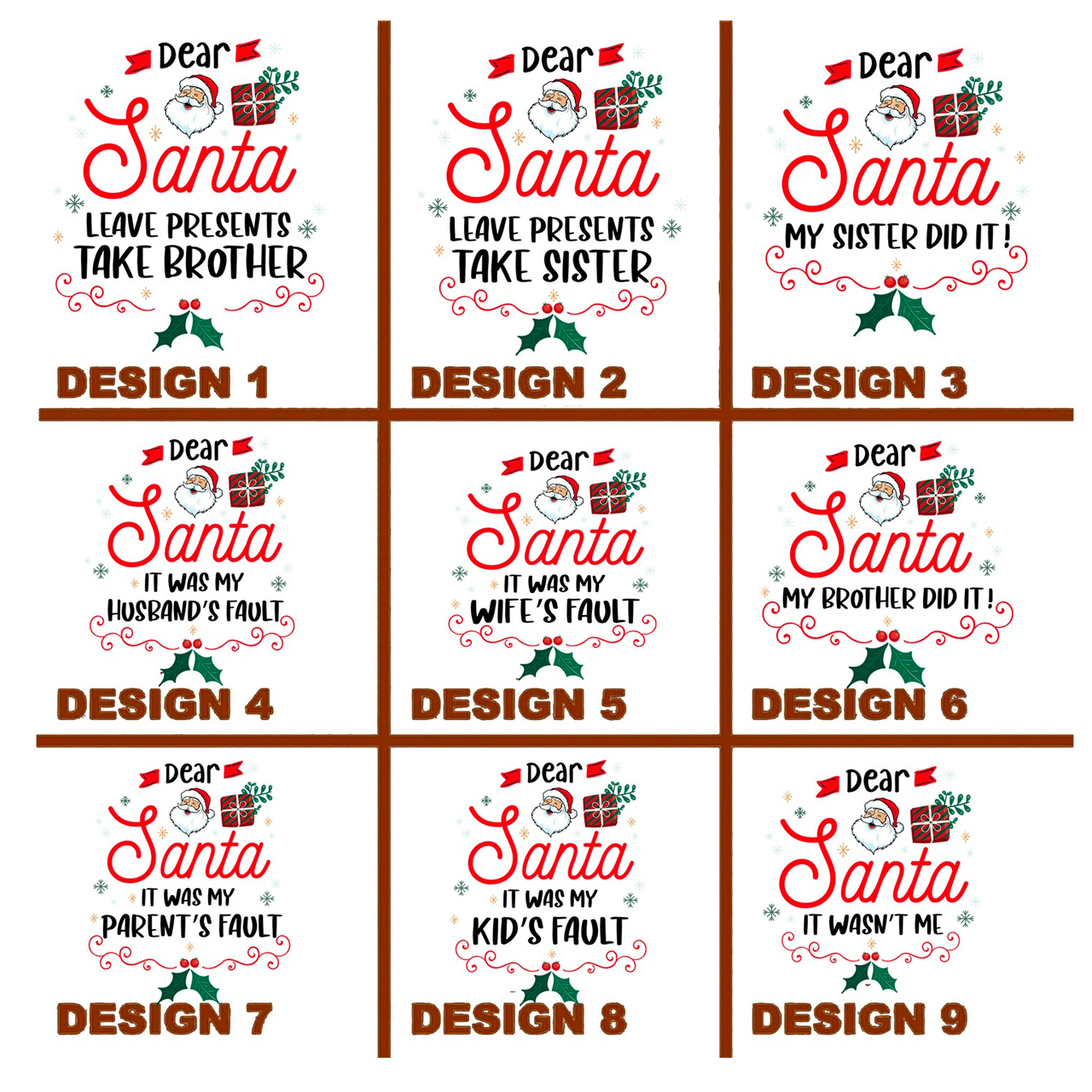 26 Christmas Quotes Dear Santa Matching Shirts
