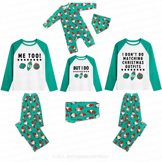 Family Group Matching Christmas Gnomes Pajamas Beepumpkin