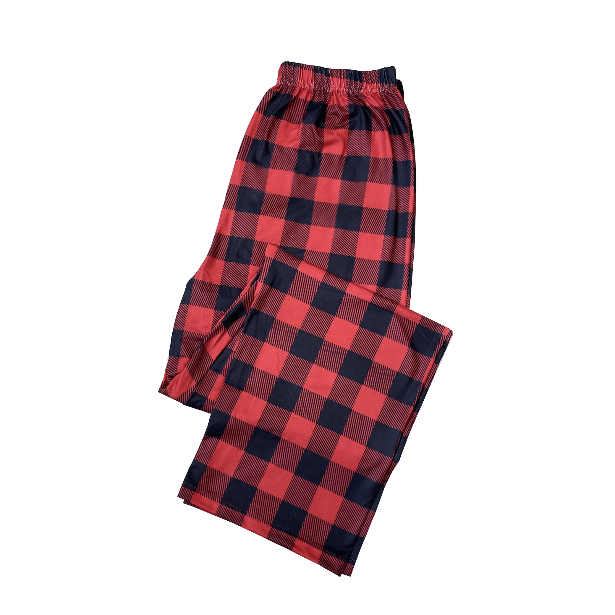 Full Size Christmas Plaid Family Matching Pajama Pants With Pockets