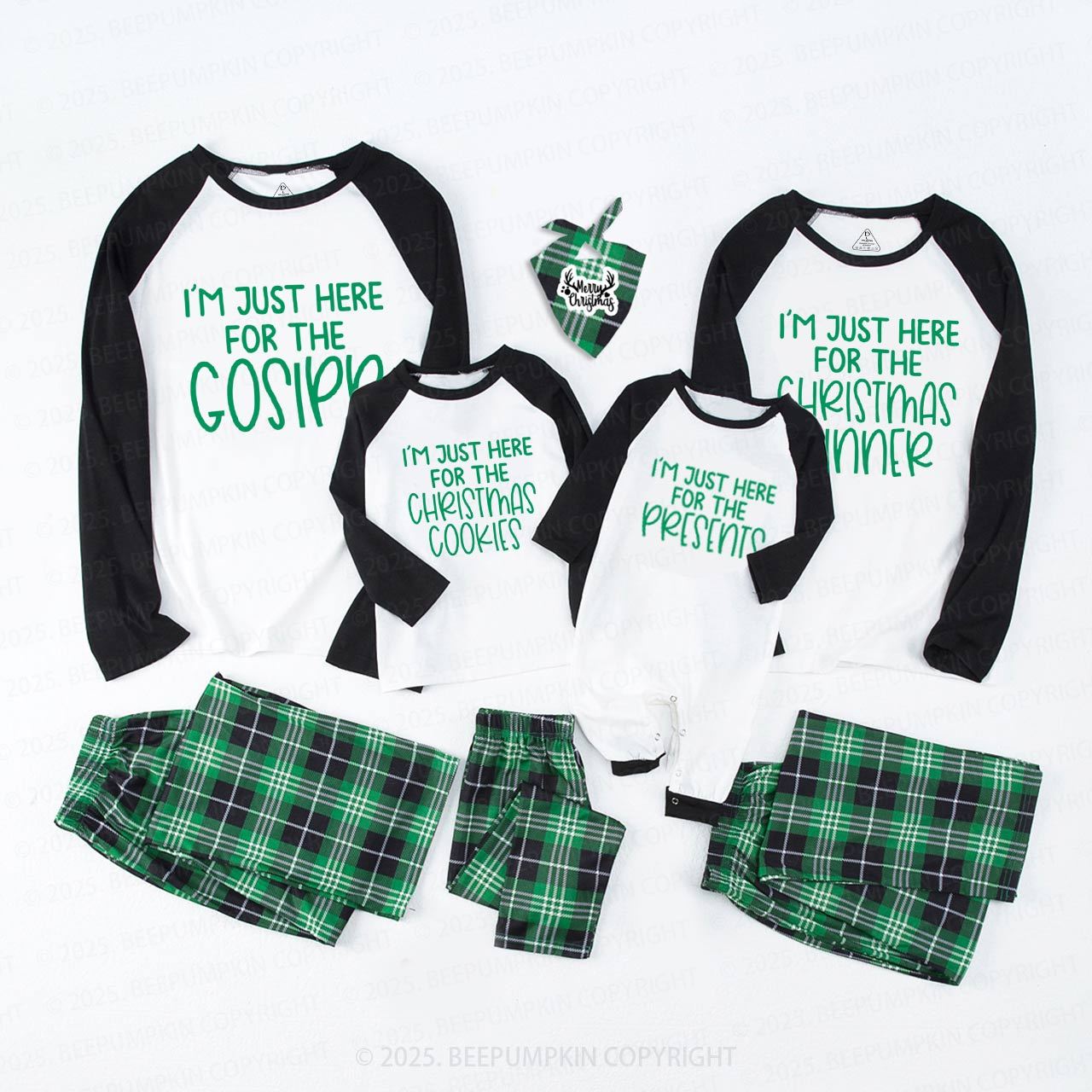 Personalized Christmas Party Family Matching Pajamas