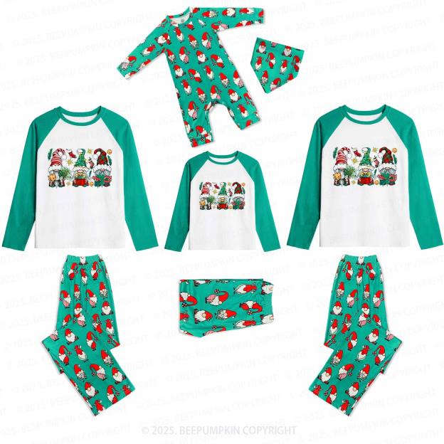 Jolly Gnome Gathering Family Matching Gnomes Pajamas Beepumpkin