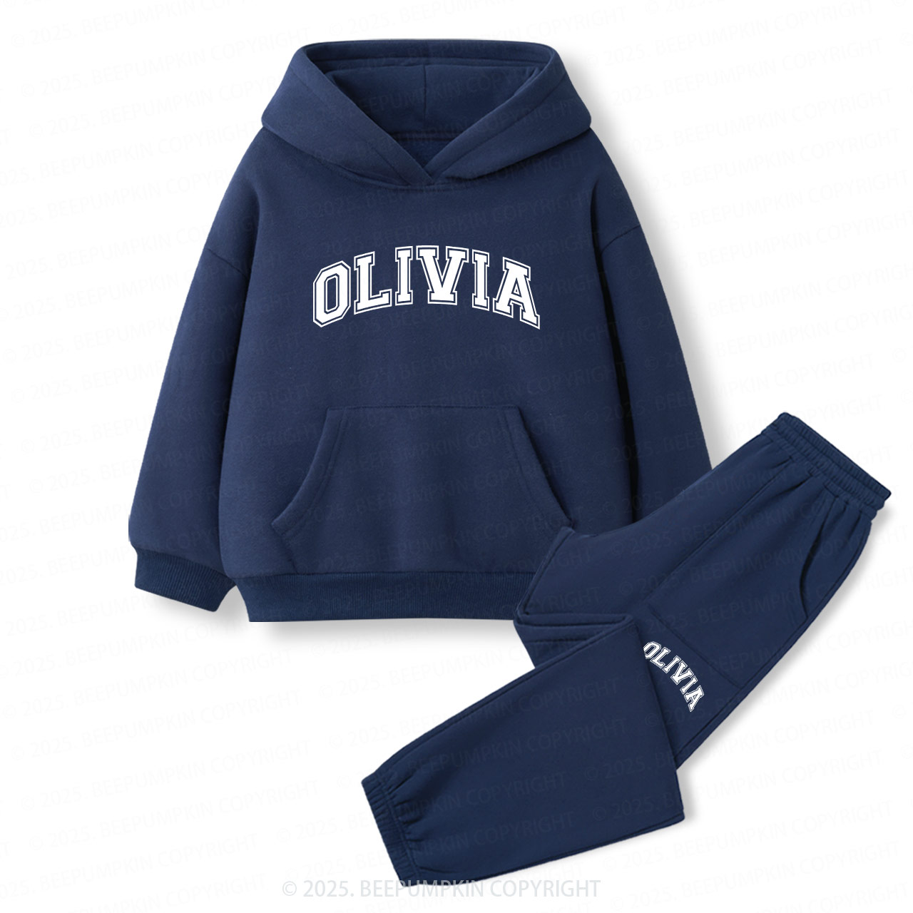 Personalized Name Toddler&Kids Hoodie Set