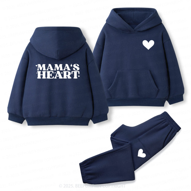 Mama's Heart Toddler&Kids Hoodie Set