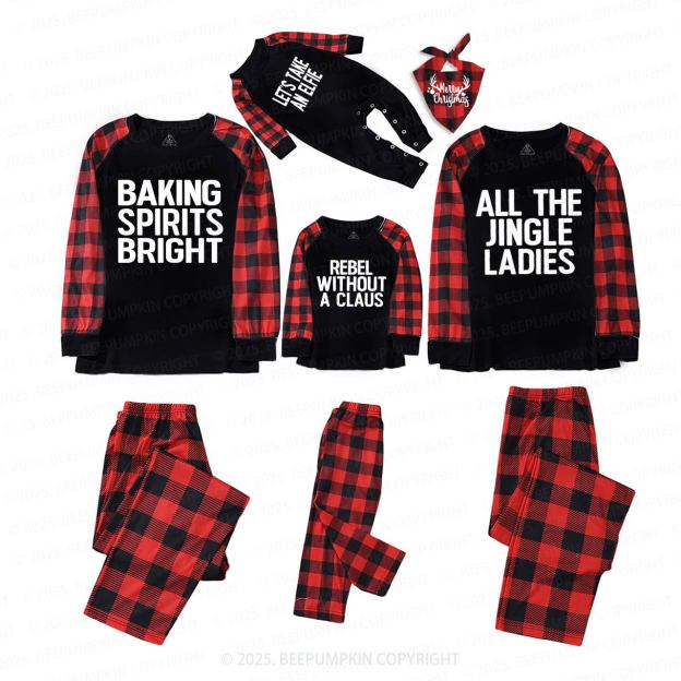 Personalized 24 Christmas Quotes Family Matching Pajamas