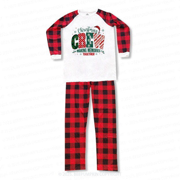 Funny Christmas Crew Family Matching Pajamas