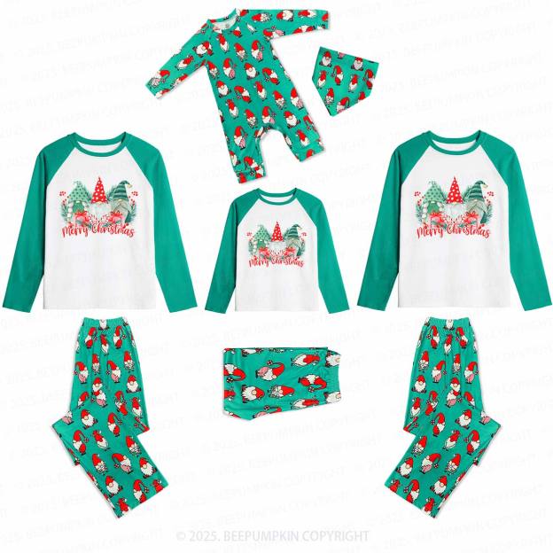 Holiday Gnome Family Matching Gnomes Pajamas Beepumpkin