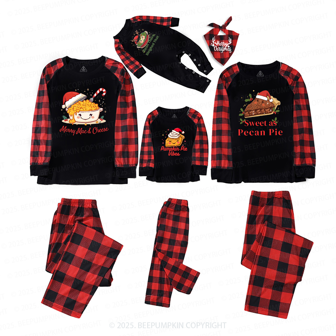 Personalized Christmas Dinner Crew Family Matching Pajamas