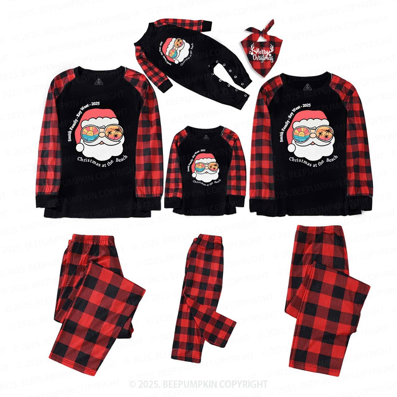 Personalized Vacation Family Trip Family Matching Pajamas