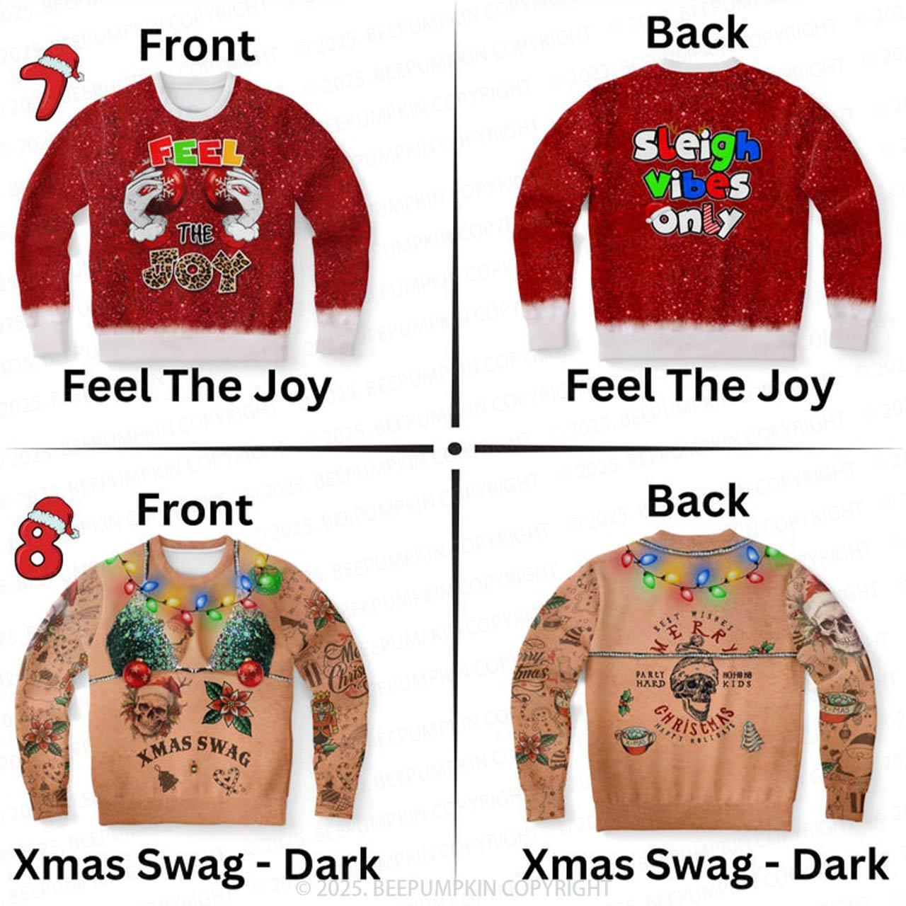 Bad Santa Knit Sweatshirt