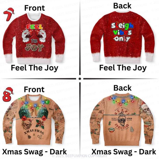 Bad Santa Knit Sweatshirt