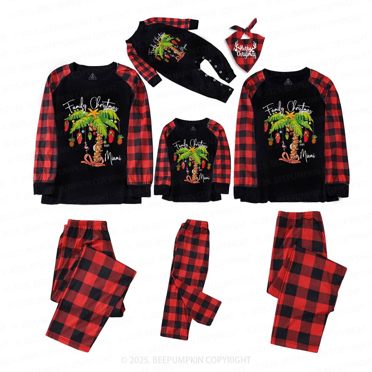 Personalized Christmas Vacation Family Matching Pajamas