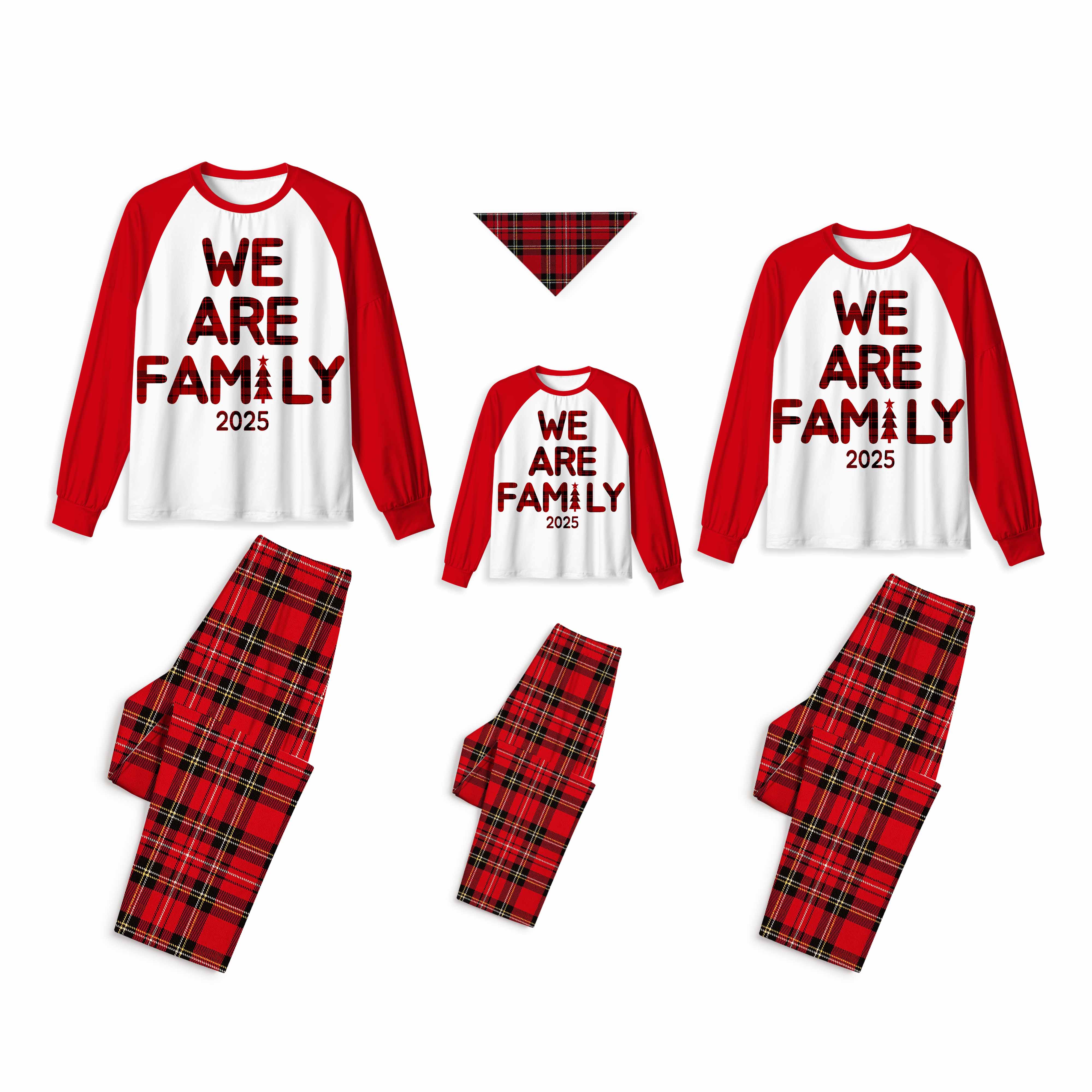 We Are Family 2025 All-Over Print Family Matching Pajama Sets