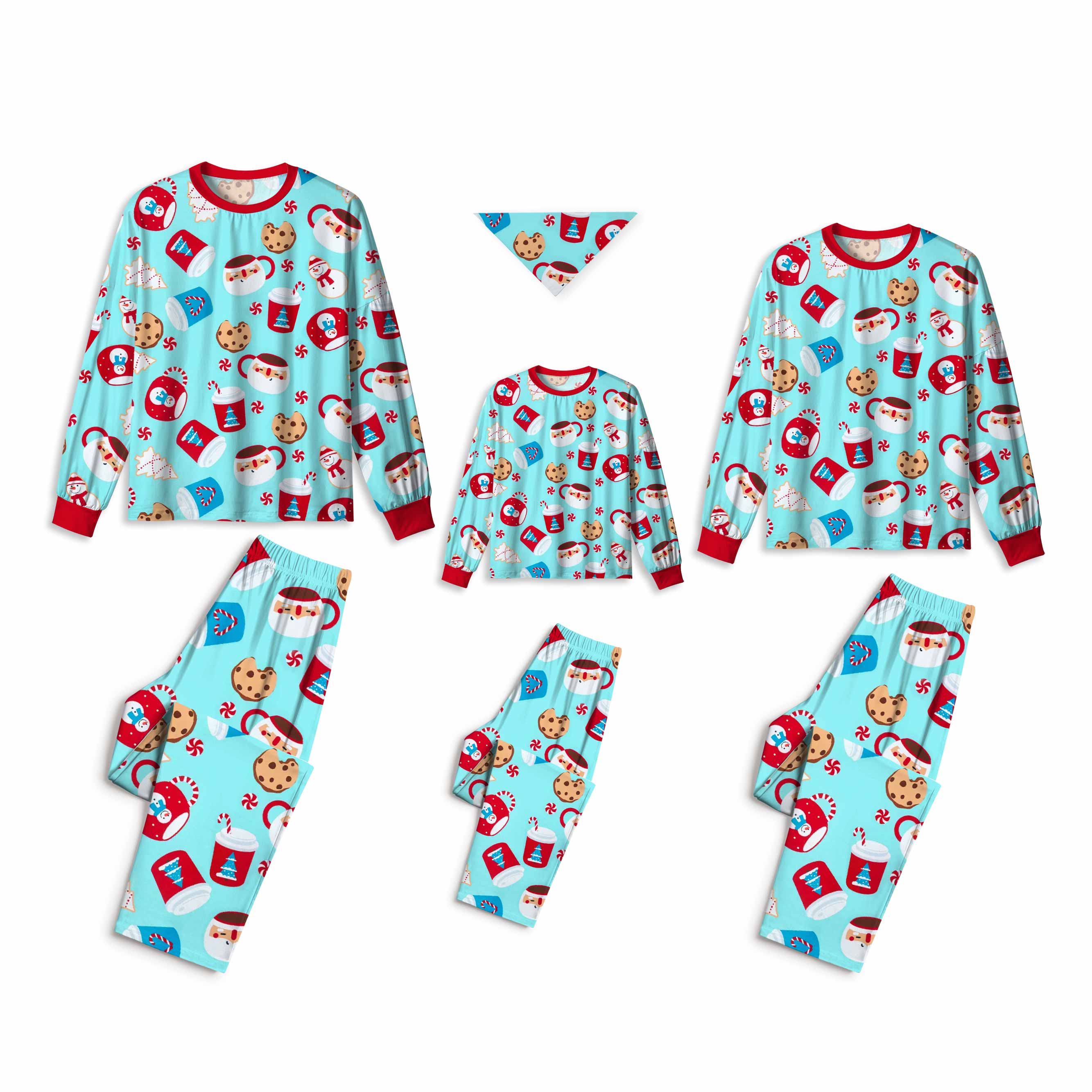 Christmas Desserts All-Over Print Family Matching Pajama Sets