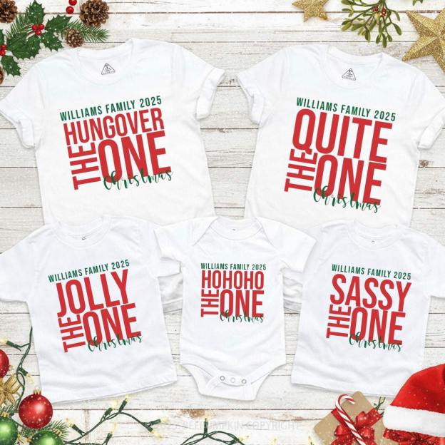 Personalized Fun Tags Family Matching T-Shirts Beepumpkin