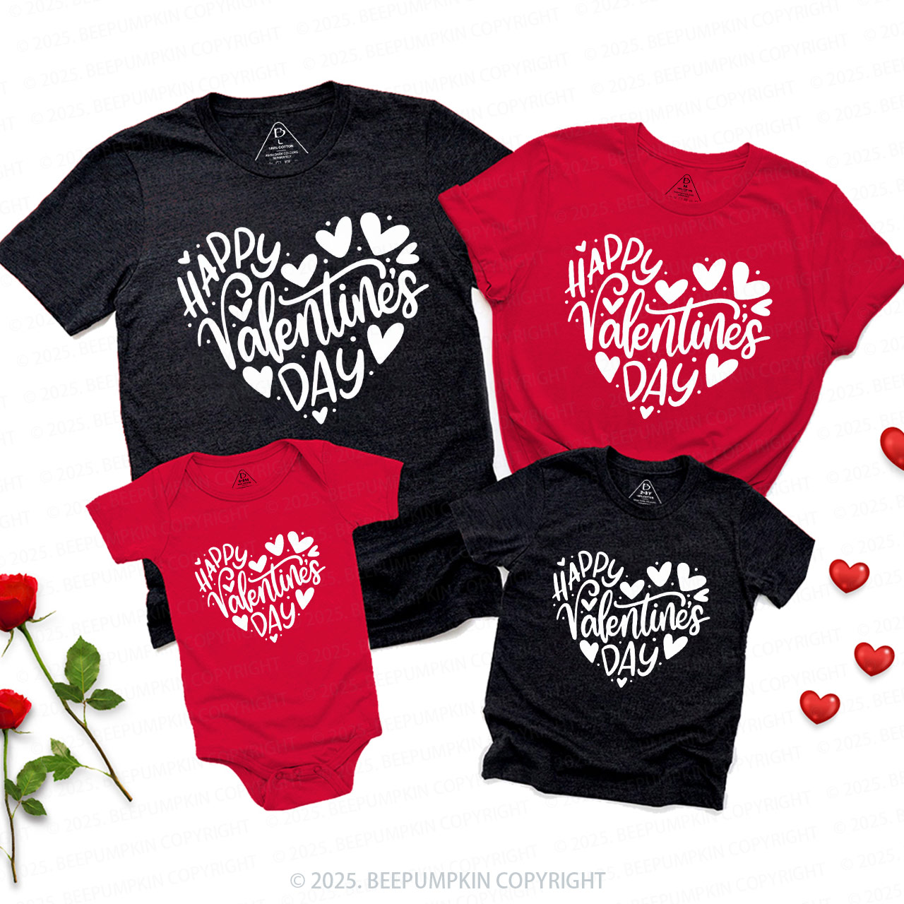 Happy Valentine's Day Family Shirt