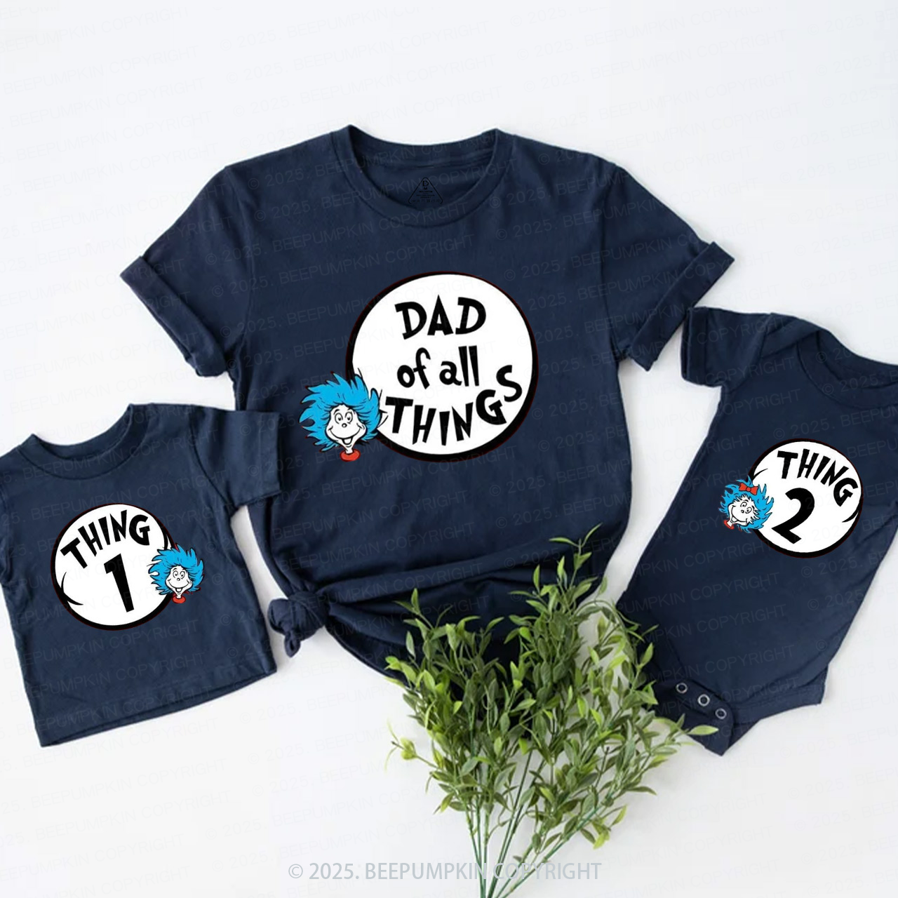 Personalized All My Favorite Things Family Matching Tees Beepumpkin