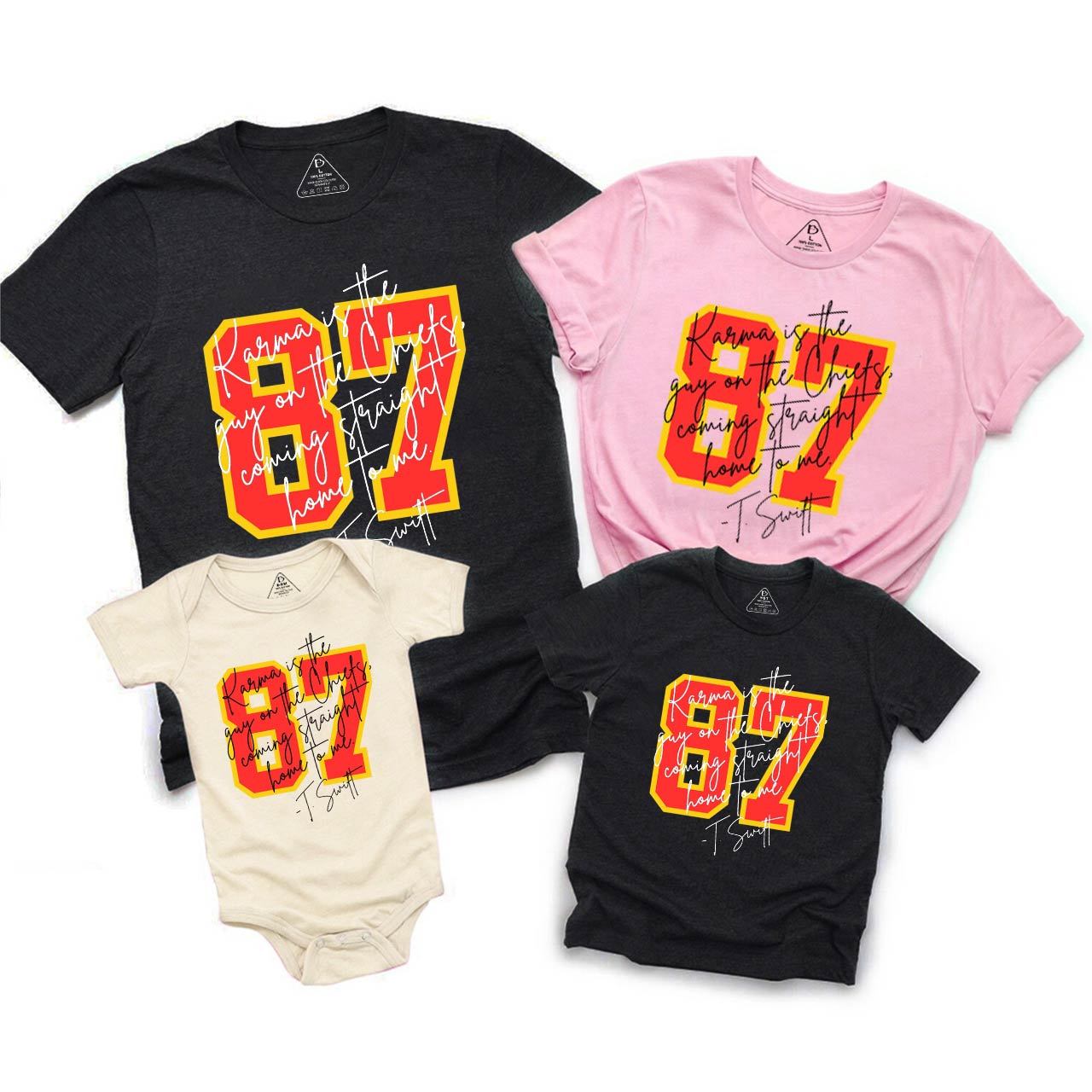 Game Day Energy Family Matching Tees Beepumpkin
