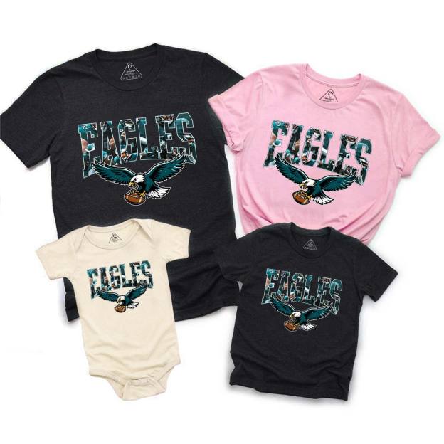 Talons Up Football Family Matching Tees Beepumpkin