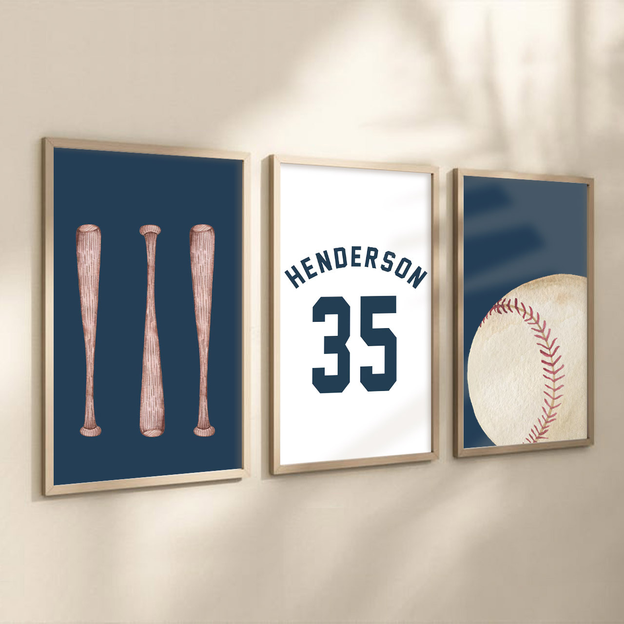 Baseball Spirit Digital Nursery Wall Art