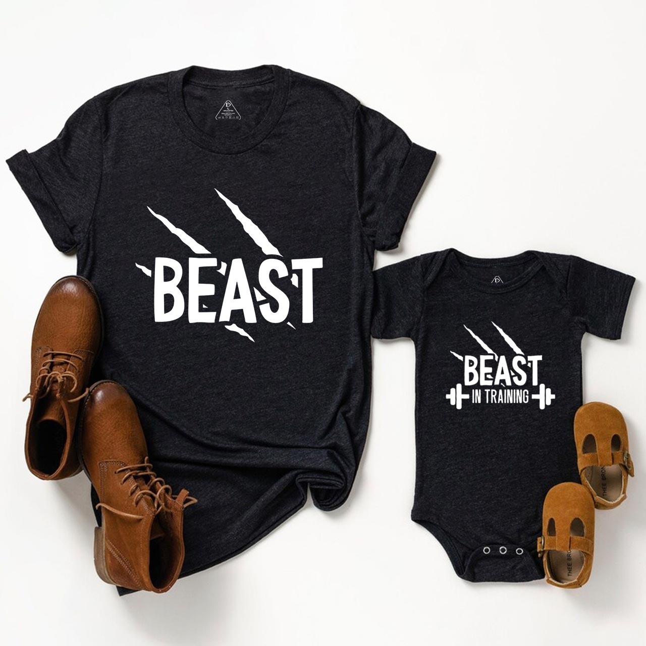 Beast And Beast In Training Dad&Me Matching Shirts