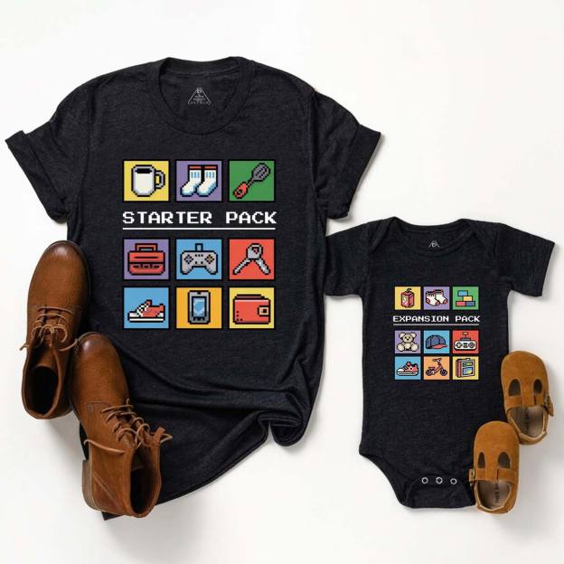 Starter Pack & Expansion Pack Dad&Me Matching Shirts